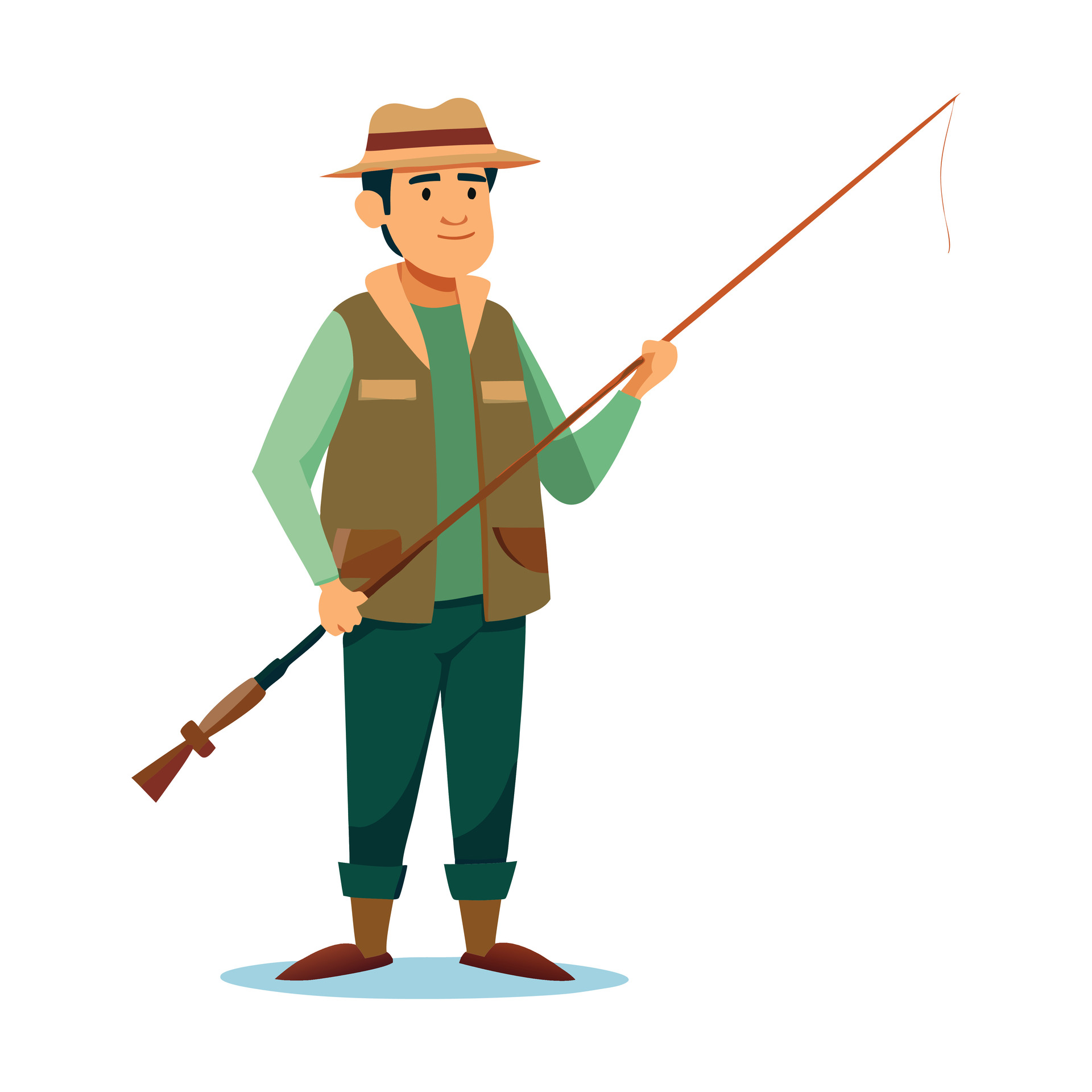 Active retirement lifestyle - enjoying outdoor activities